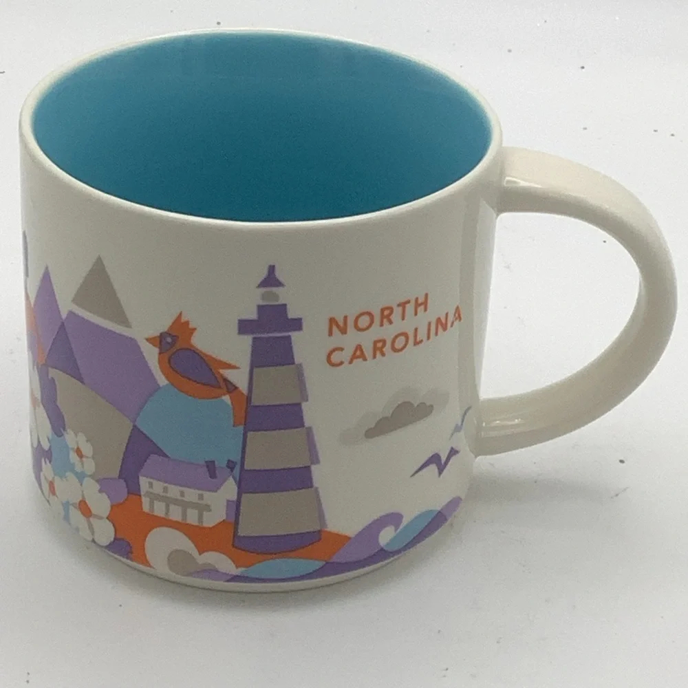 Starbucks 2015 North Carolina You Are Here Series Mug - Picture 2 of 8